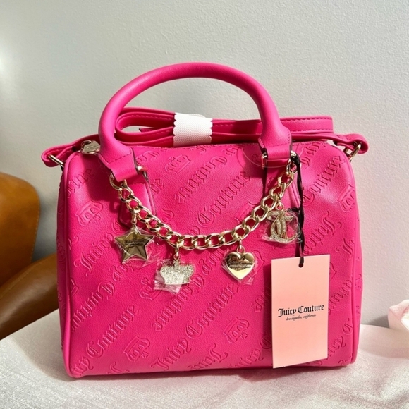 🔹️Juicy Couture 🔹️Not Your Babe Satchel Crossbody Hand Bag NWT - Picture 1 of 5